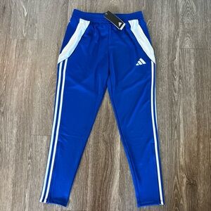 NWT Adidas Soccer Pants ‘Royal Blue/White’